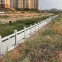 酒泉 白麻河道栏杆效果展示图