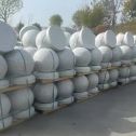酒泉 白麻花岗岩石材圆球，石球，挡车球，隔离球，景观石球，风水球等