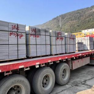 酒泉 芝麻灰地铺石出货日常