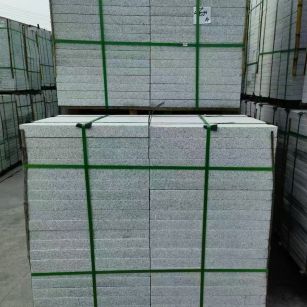 酒泉 芝麻白火烧，园林广场市政工程地铺石，1.8~5.0厚均有现货