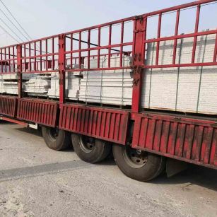 酒泉 白麻荔枝面外墙干挂，工厂装车日常