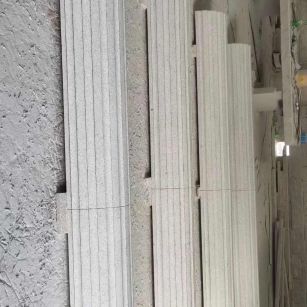 酒泉 花岗岩厂家带你看白麻花岗岩门楼大柱柱皮