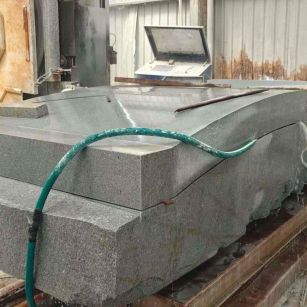 酒泉 芝麻灰异型加工-拱桥