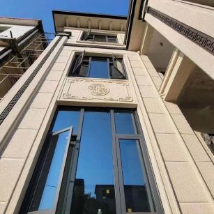 酒泉 黄金麻荔枝面别墅外墙干挂效果展示