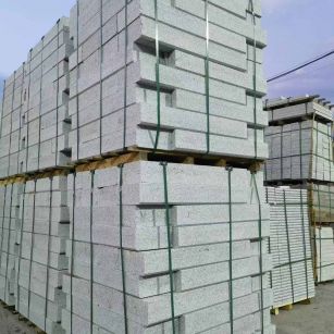 酒泉 芝麻白花岗岩路沿石，路缘石，路肩石，道牙，立缘石，马路牙子，街沿石，侧石等