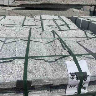 酒泉 芝麻白蘑菇石成品