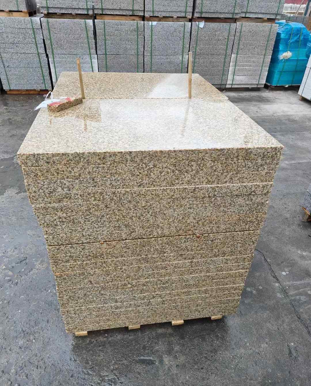 酒泉 湖北黄金麻花岗岩石材荔枝面外墙石材