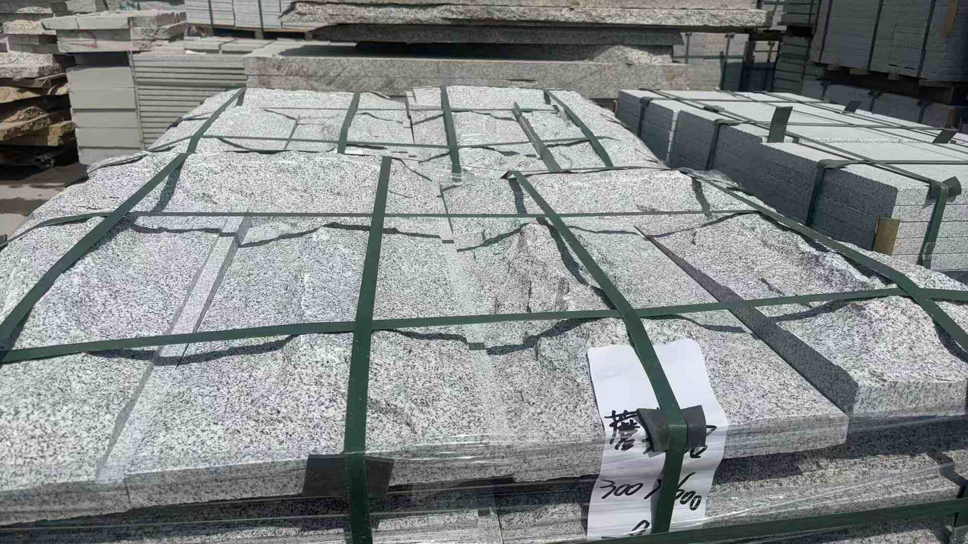 酒泉 芝麻白蘑菇石成品